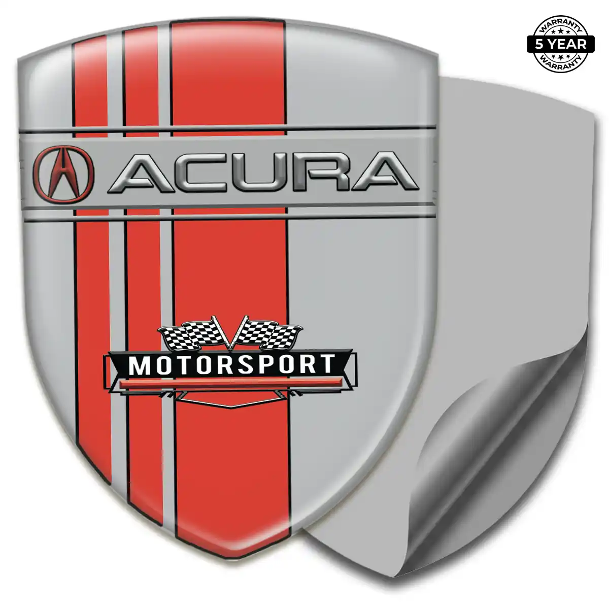 Acura Gel Badge Sticker Noble Edition
