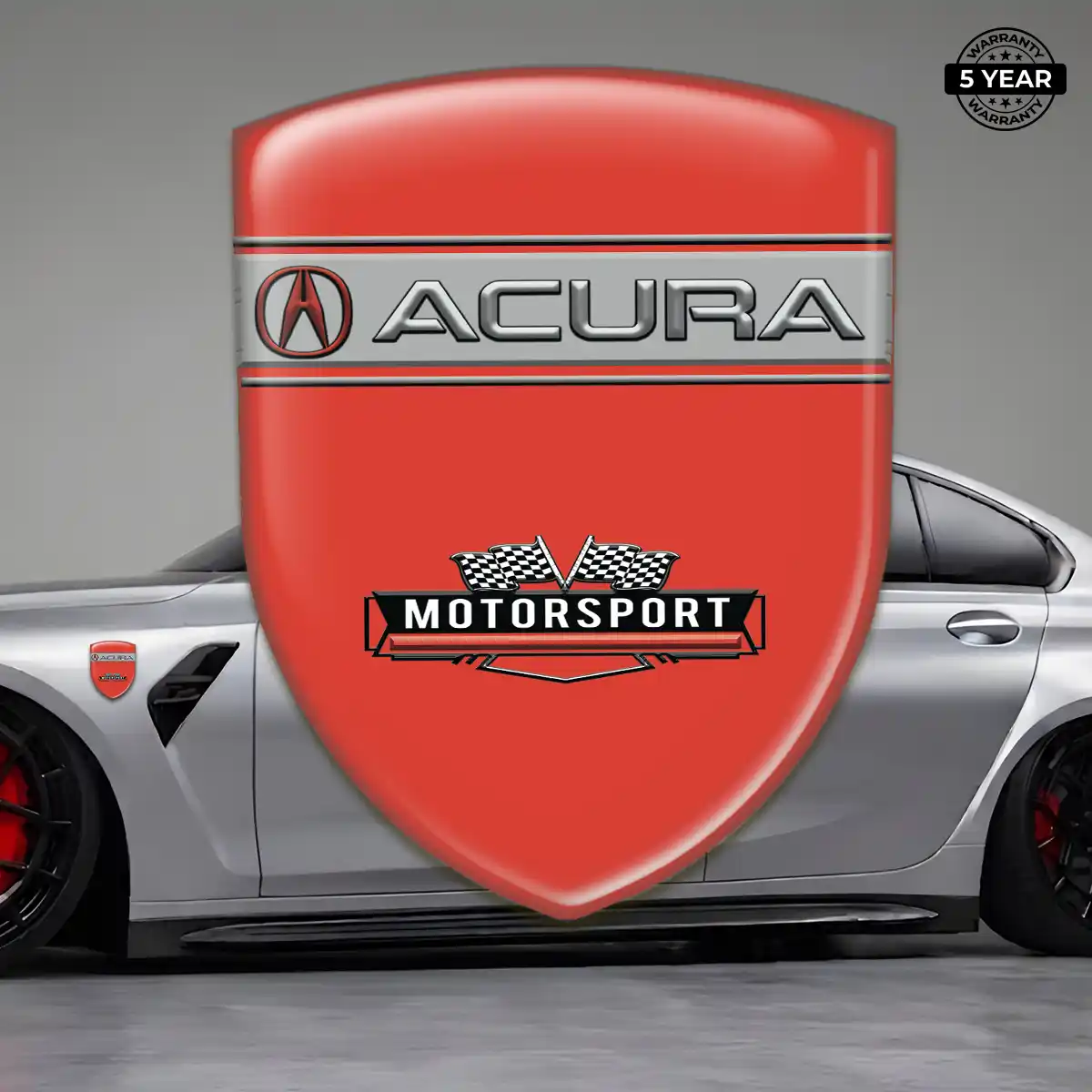 Acura Gel Badge Sticker Sleek Style