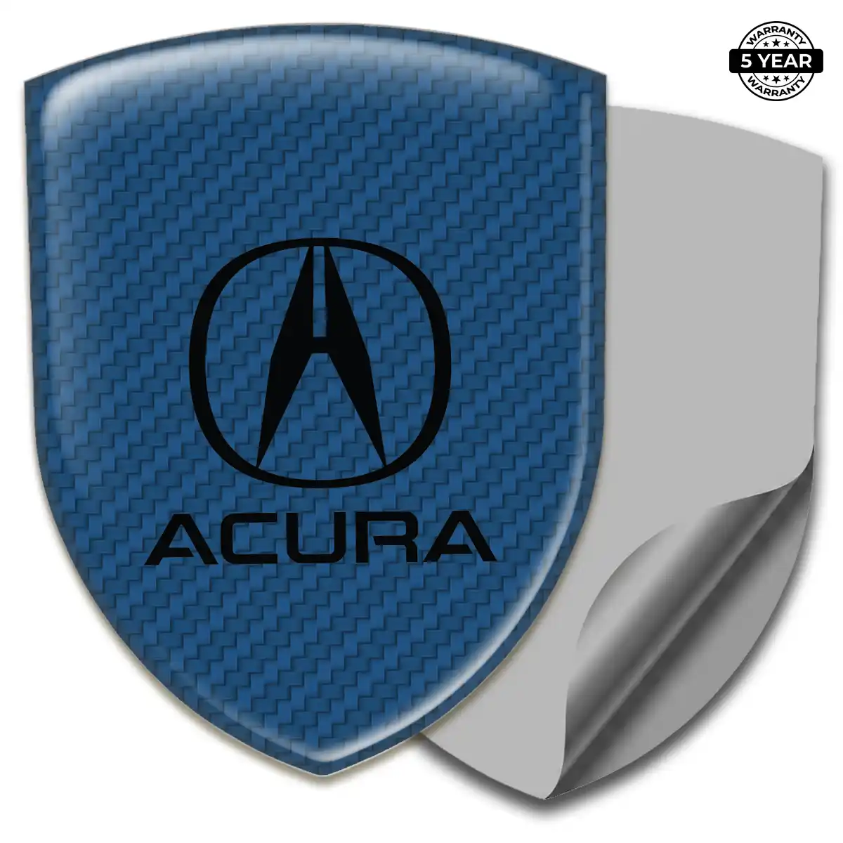 Acura Gel Emblem Sticker Elite Edition