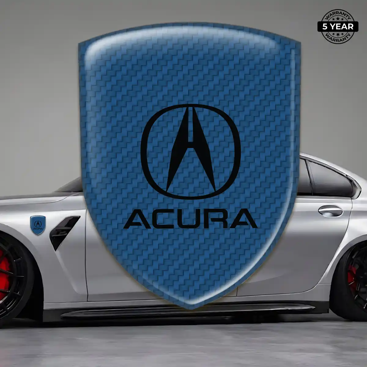 Acura Gel Emblem Sticker Elite Edition