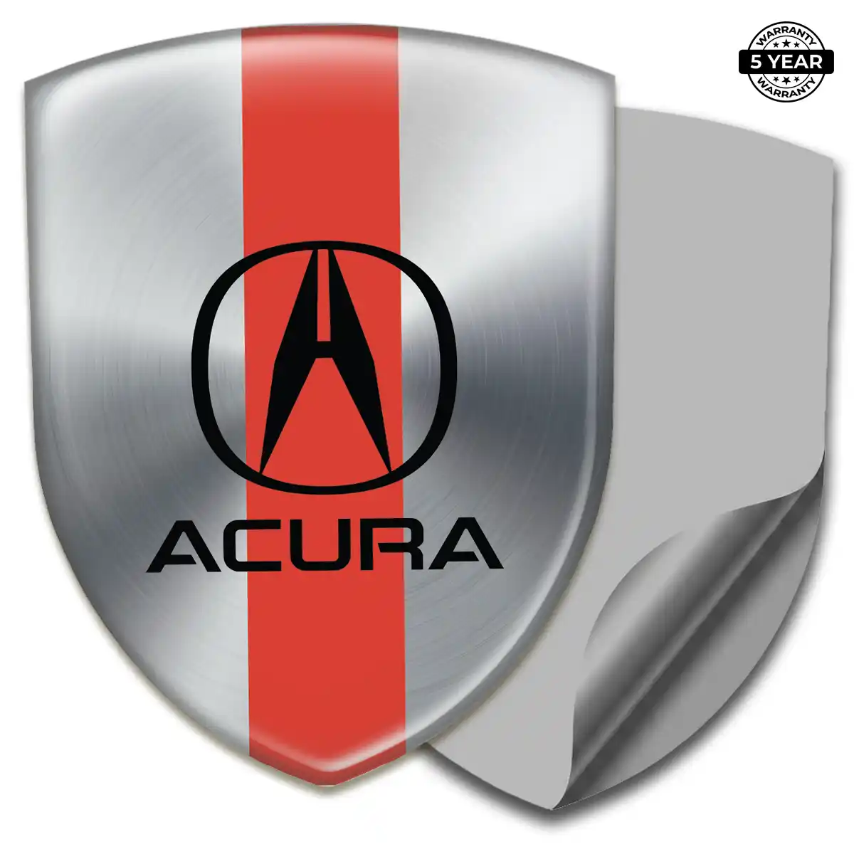 Acura Gel Emblem Sticker Elite Finish