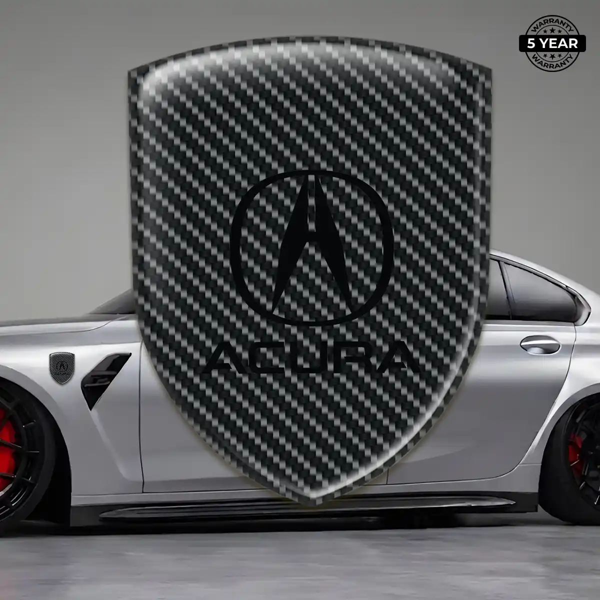 Acura Gel Emblem Sticker Noble Edition