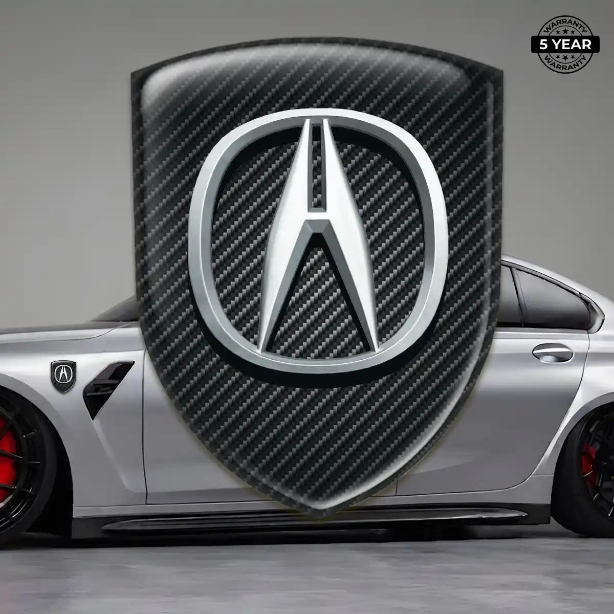 Acura Gel Emblem Sticker Prestige Line