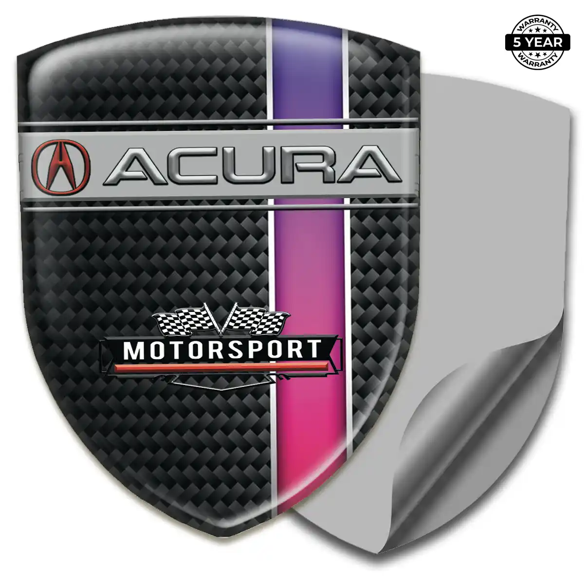 Acura Gel Emblem Sticker Prime Quality