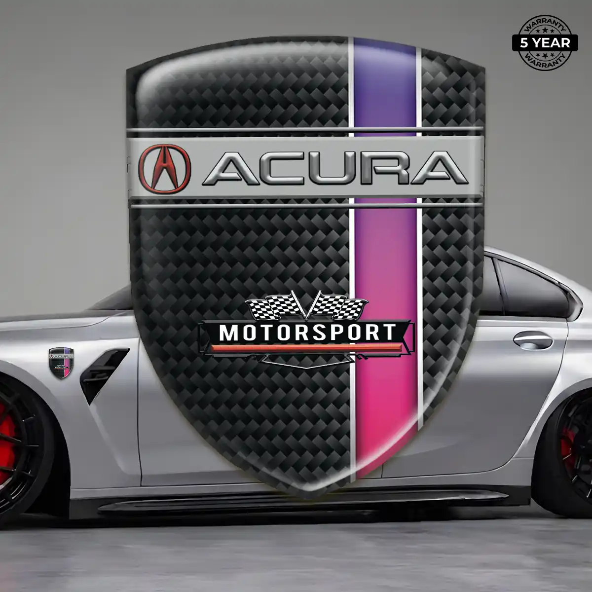 Acura Gel Emblem Sticker Prime Quality