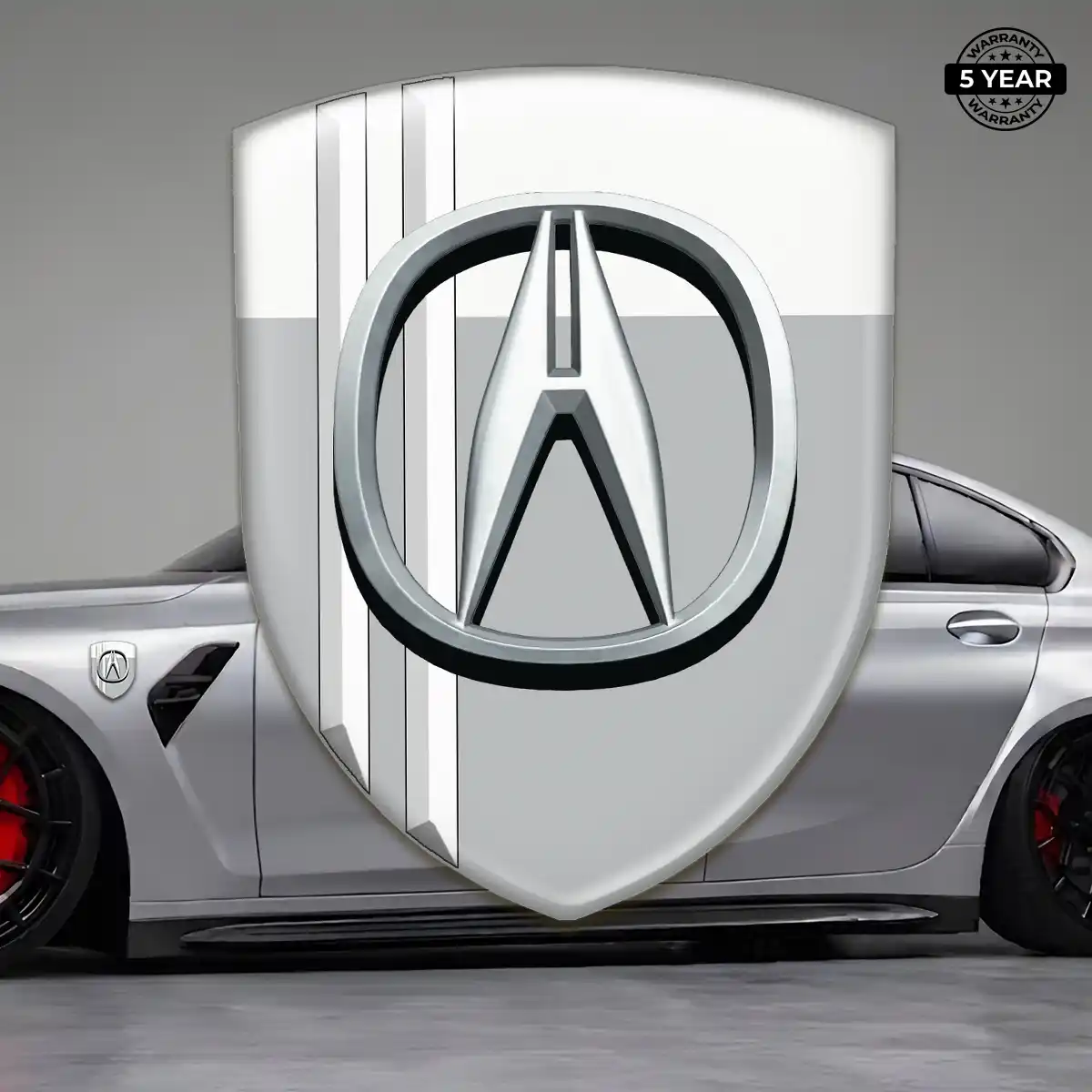 Acura Gel Emblem Sticker Sleek Style