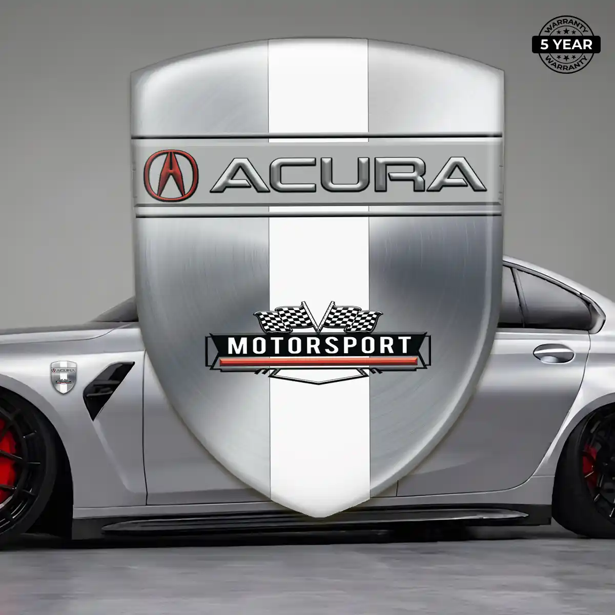 Acura Gel Emblem Sticker Superior Craft