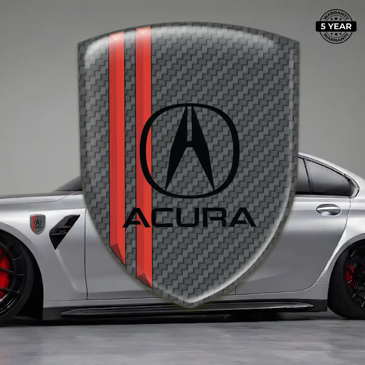 Acura Logo Badge Refined Design