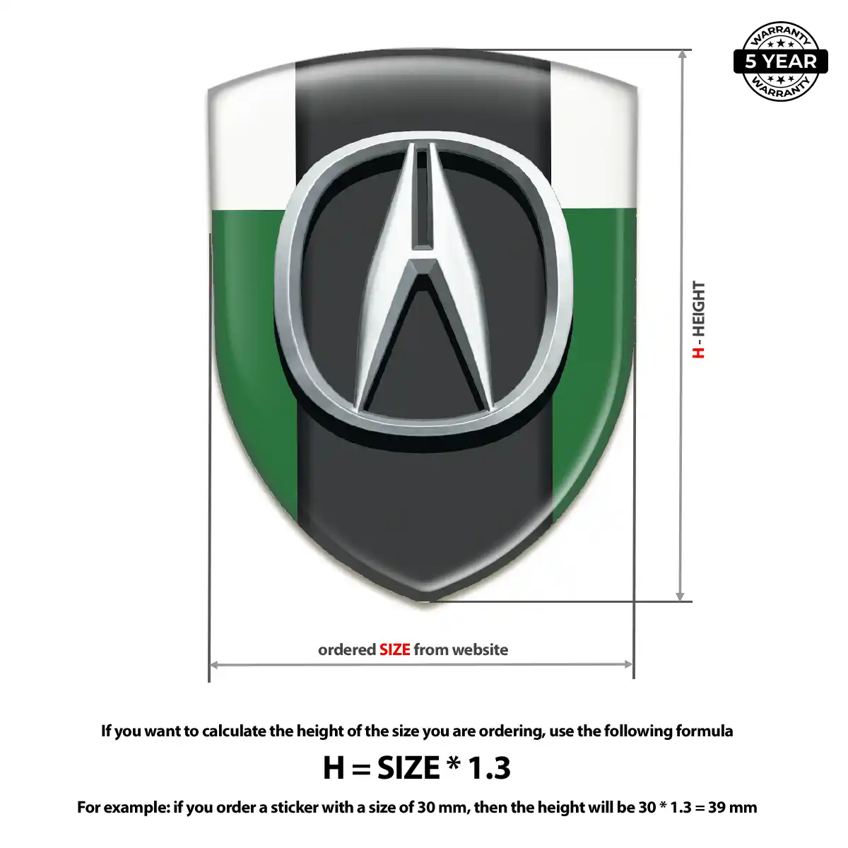 Acura Logo Emblem Elite Edition