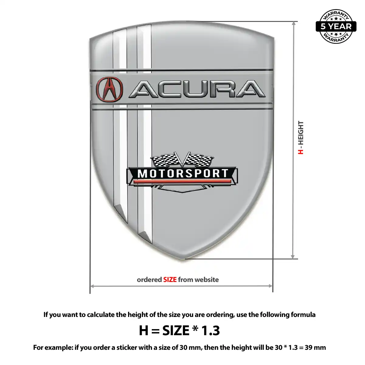 Acura Logo Emblem Refined Design
