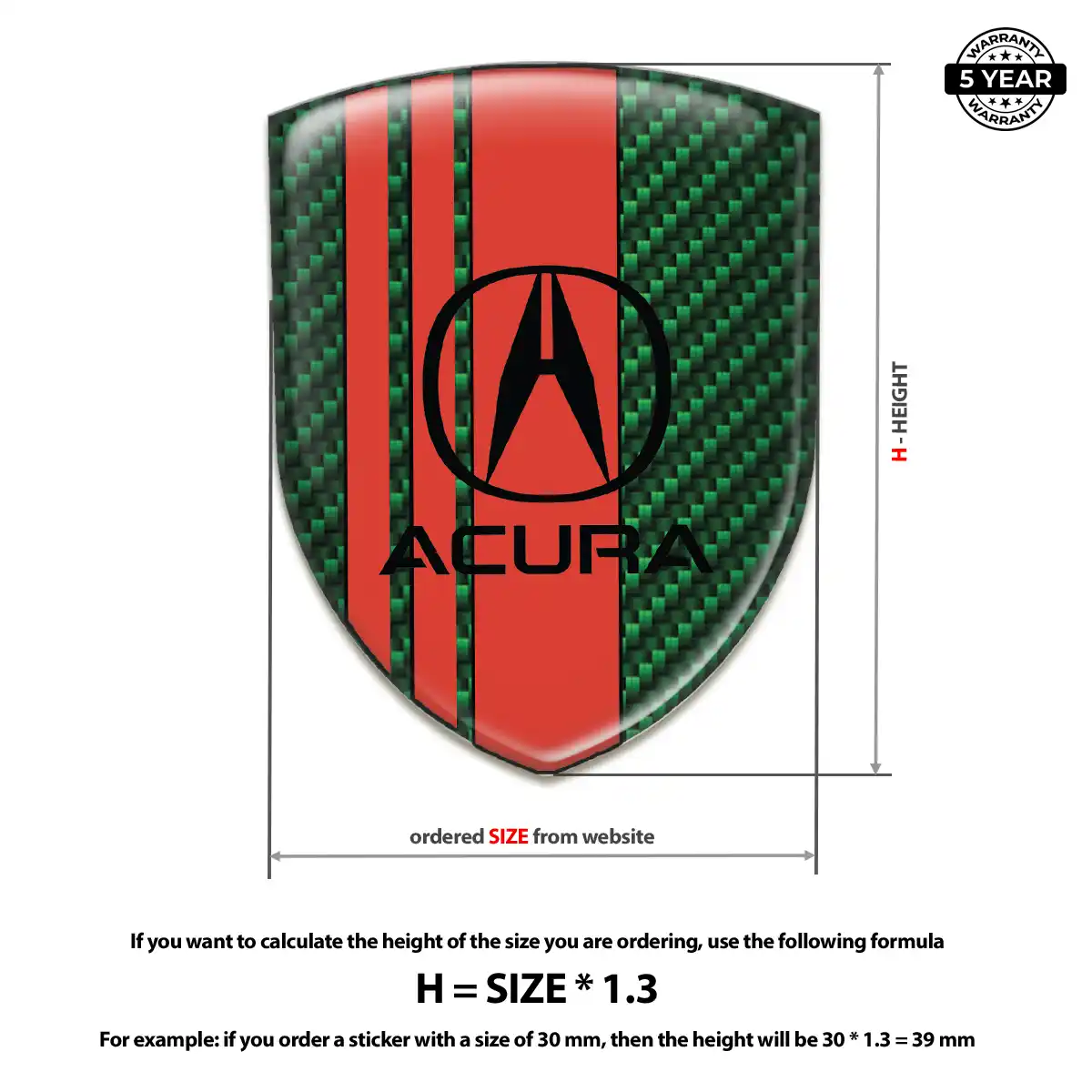 Acura Logo Emblem Sleek Style