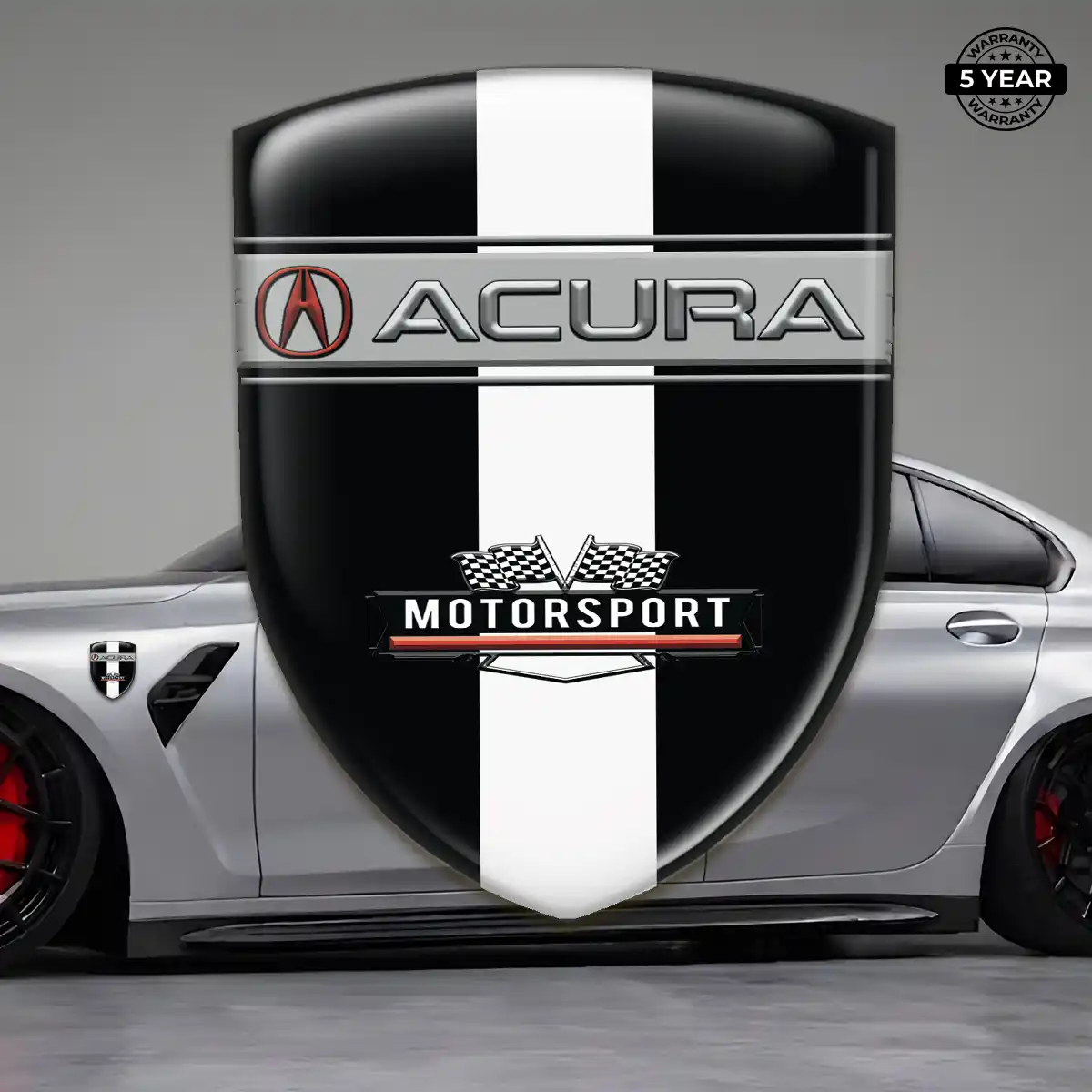 Acura Polyurethane Domed Sticker Exclusive Series