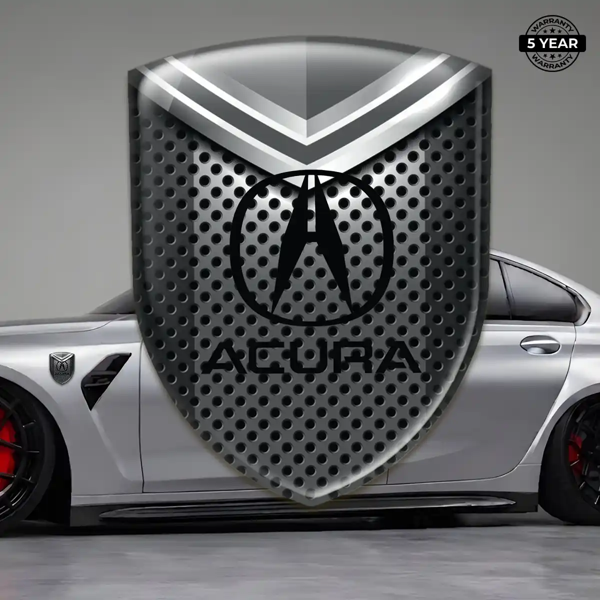 Acura Polyurethane Domed Sticker Opulent Line