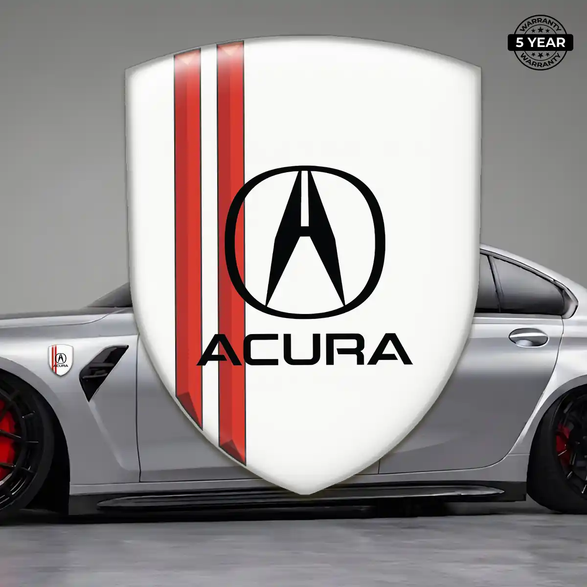 Acura Polyurethane Domed Sticker Prestige Line