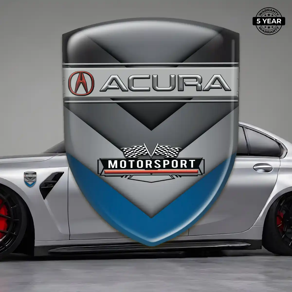 Acura Polyurethane Domed Sticker Prime Quality