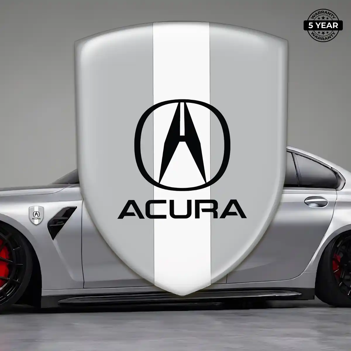 Acura Polyurethane Domed Sticker Signature Grade