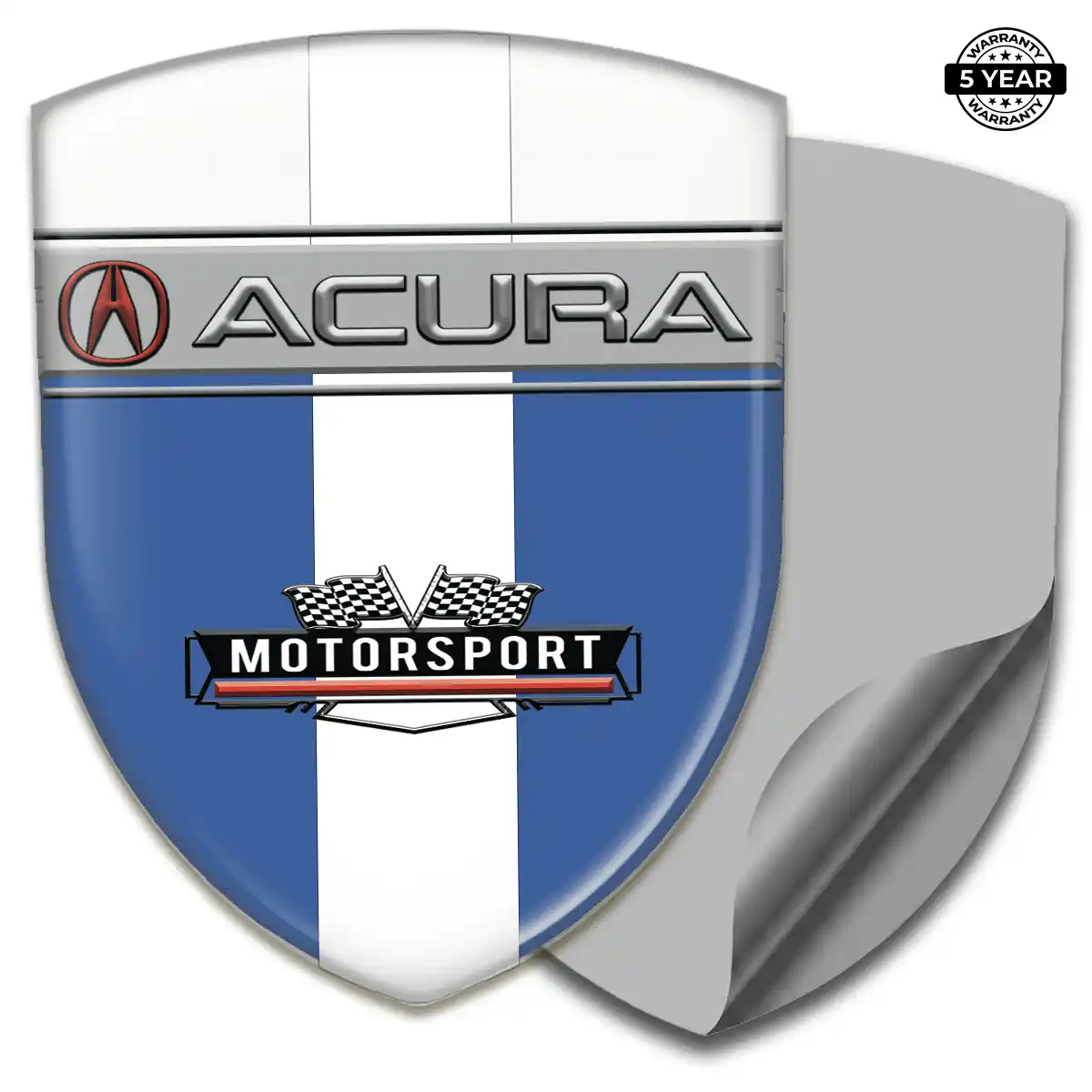 Acura Resin Badge Sticker Noble Edition