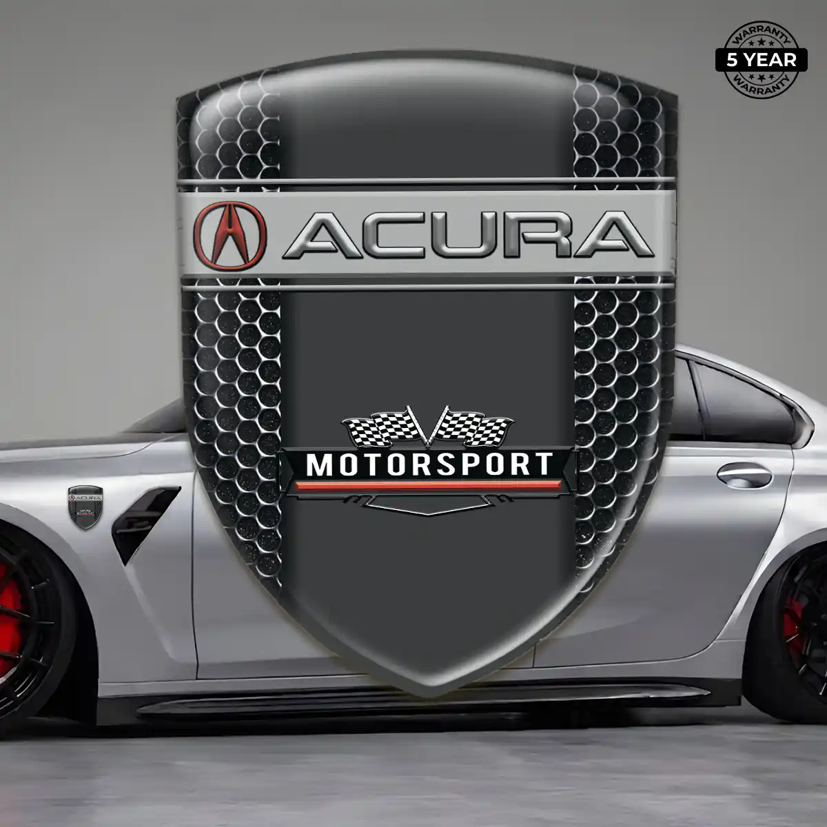 Acura Resin Badge Sticker Prime Quality