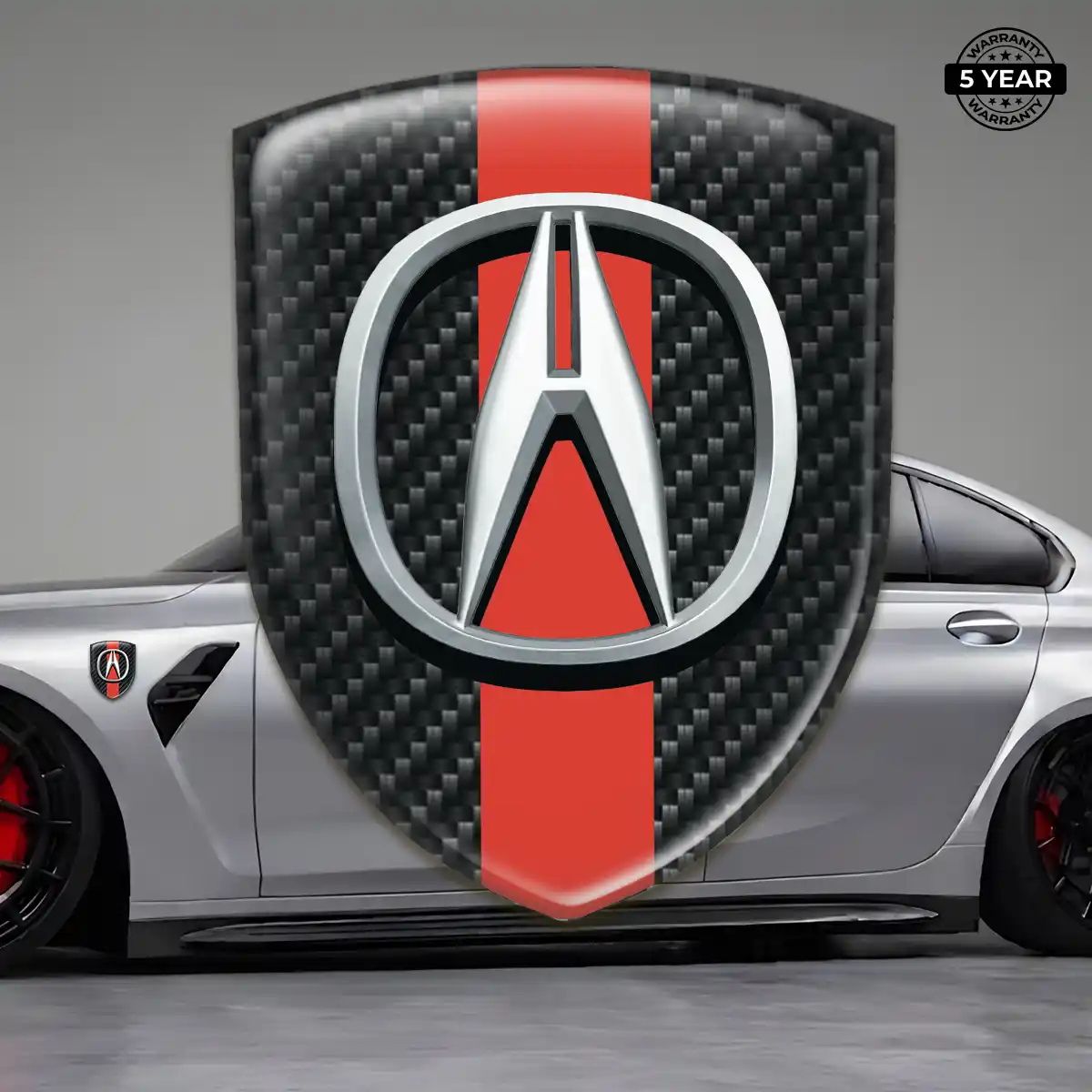 Acura Resin Badge Sticker Superior Craft