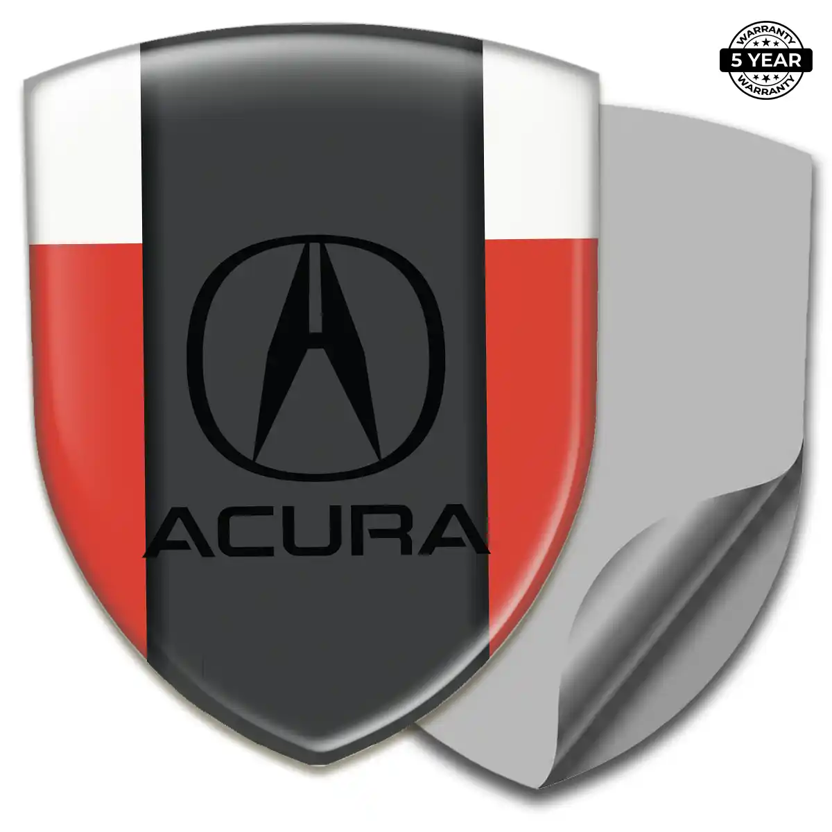 Acura Resin Domed Sticker Deluxe Edition