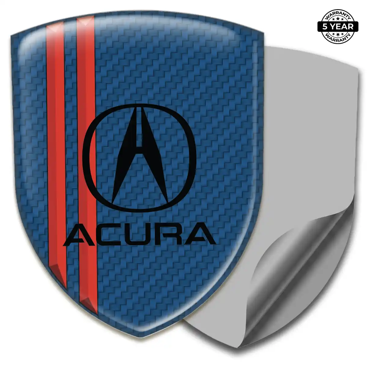 Acura Resin Domed Sticker Elite Edition