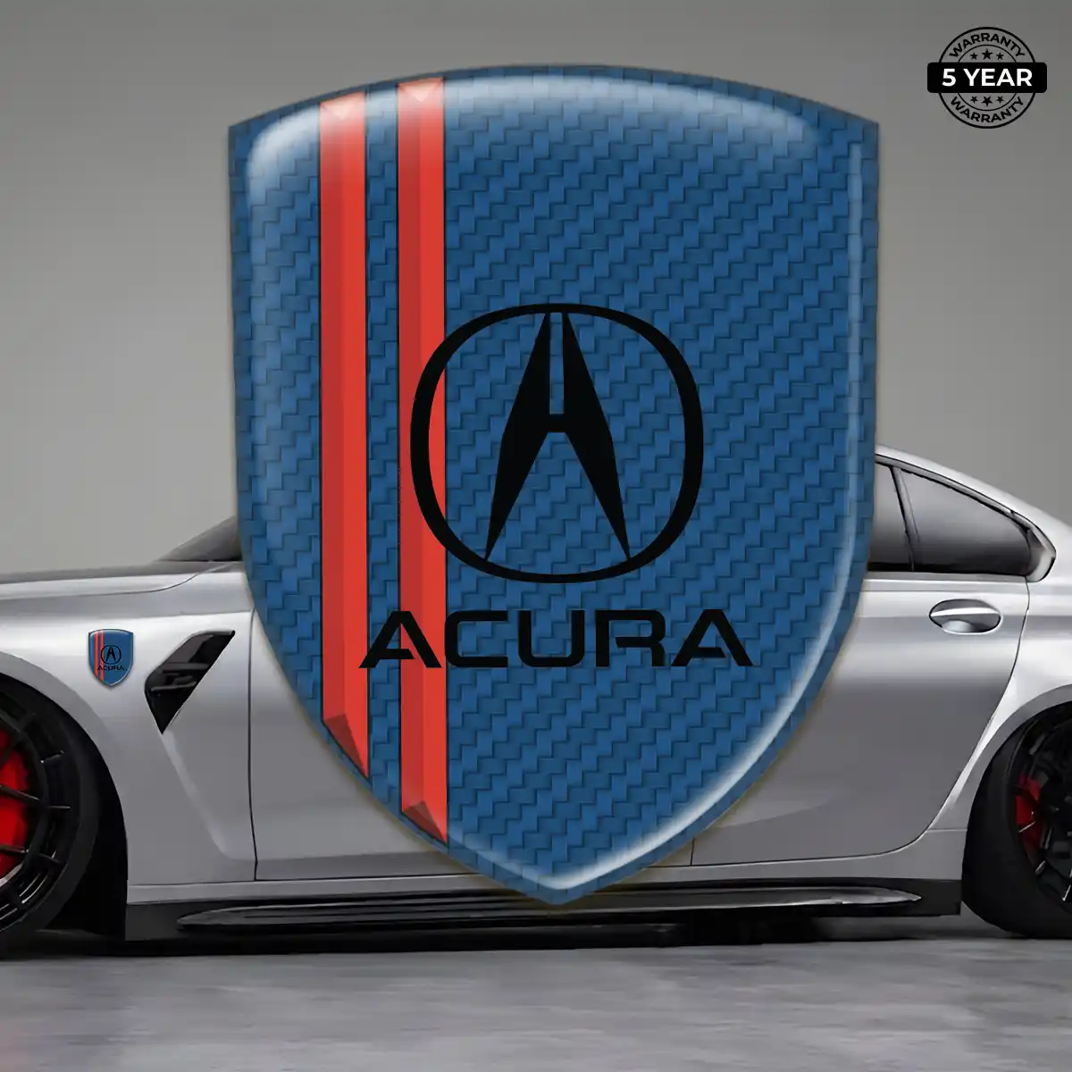 Acura Resin Domed Sticker Elite Edition