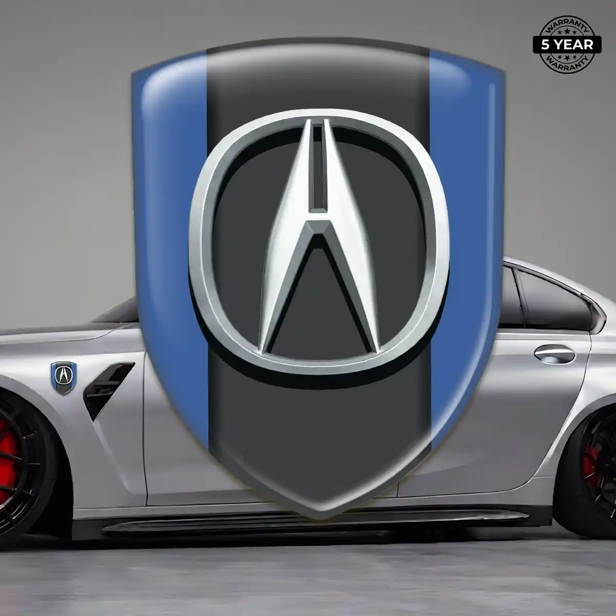 Acura Resin Domed Sticker Elite Finish