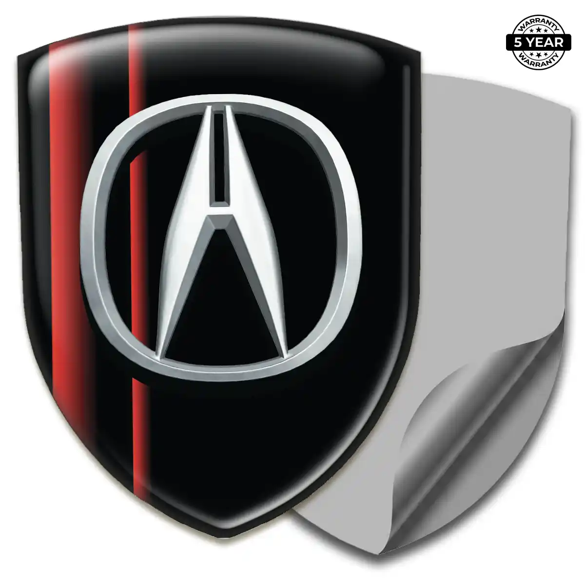 Acura Resin Domed Sticker Opulent Line