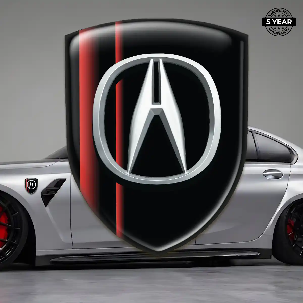 Acura Resin Domed Sticker Opulent Line