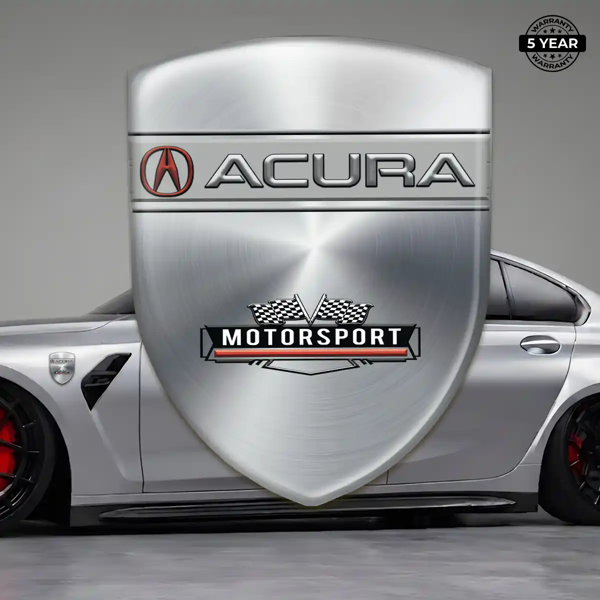 Acura Resin Domed Sticker Prestige Line