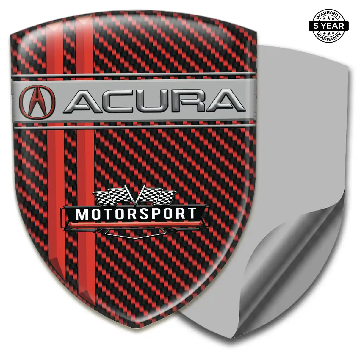 Acura Resin Domed Sticker Prime Quality