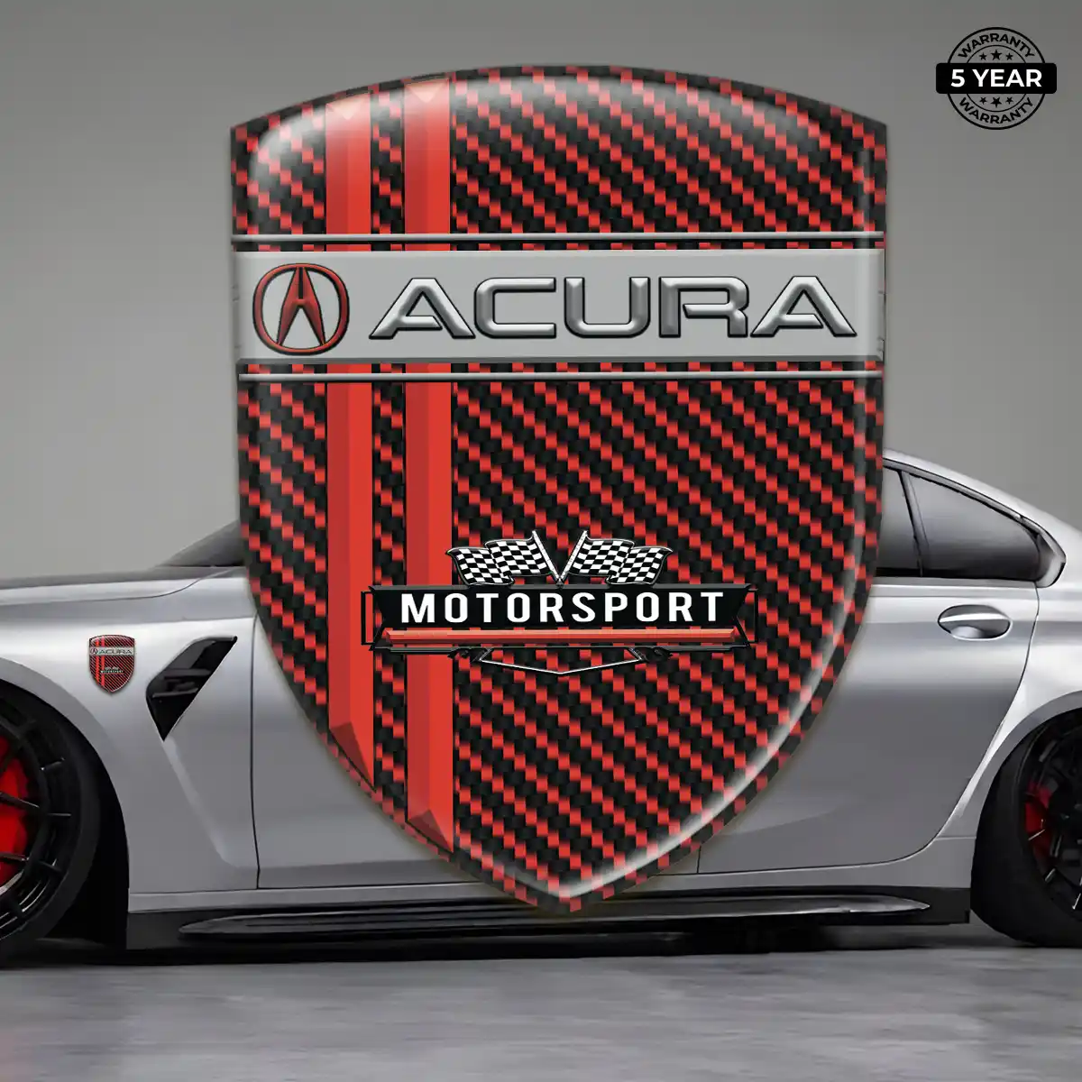 Acura Resin Domed Sticker Prime Quality