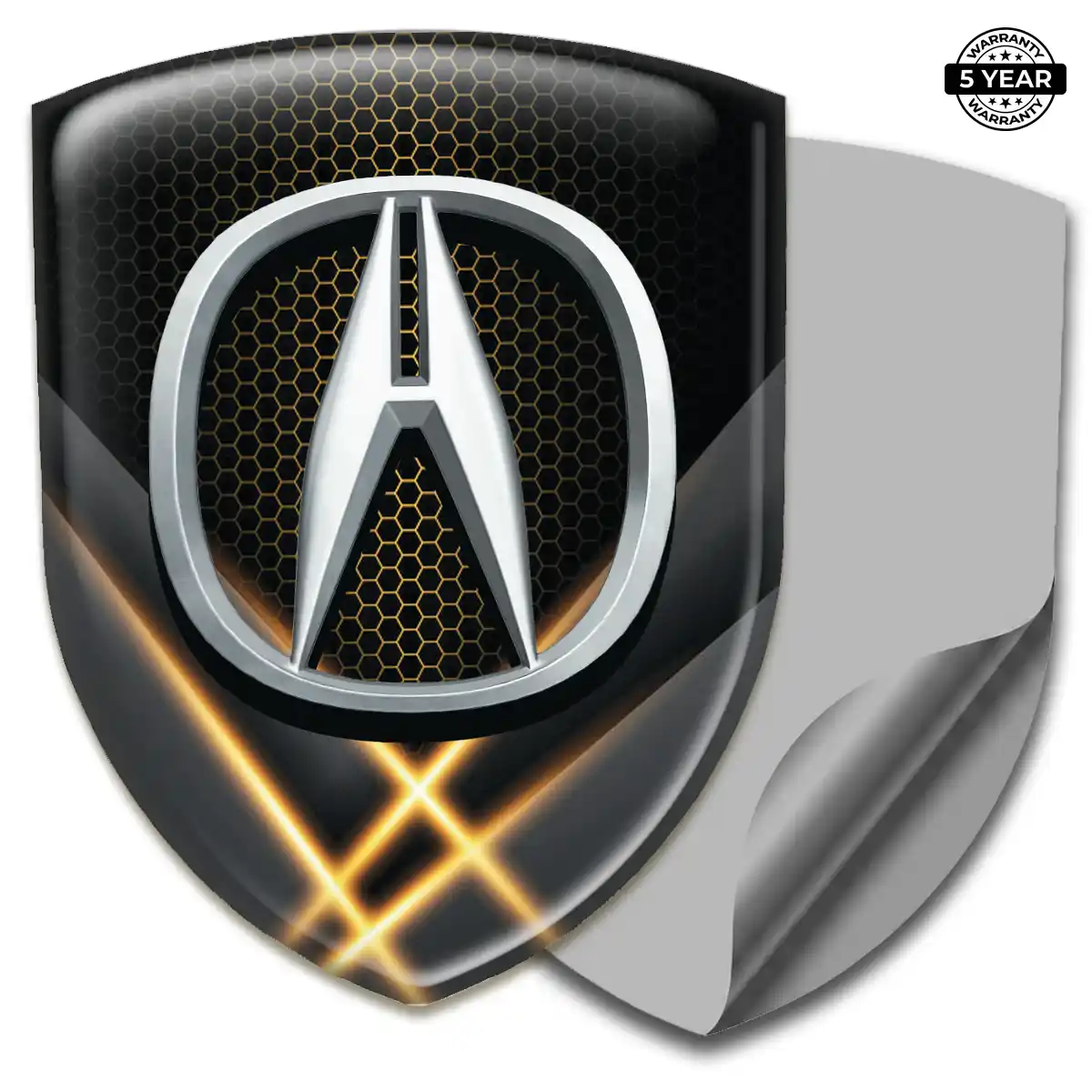 Acura Resin Domed Sticker Signature Grade