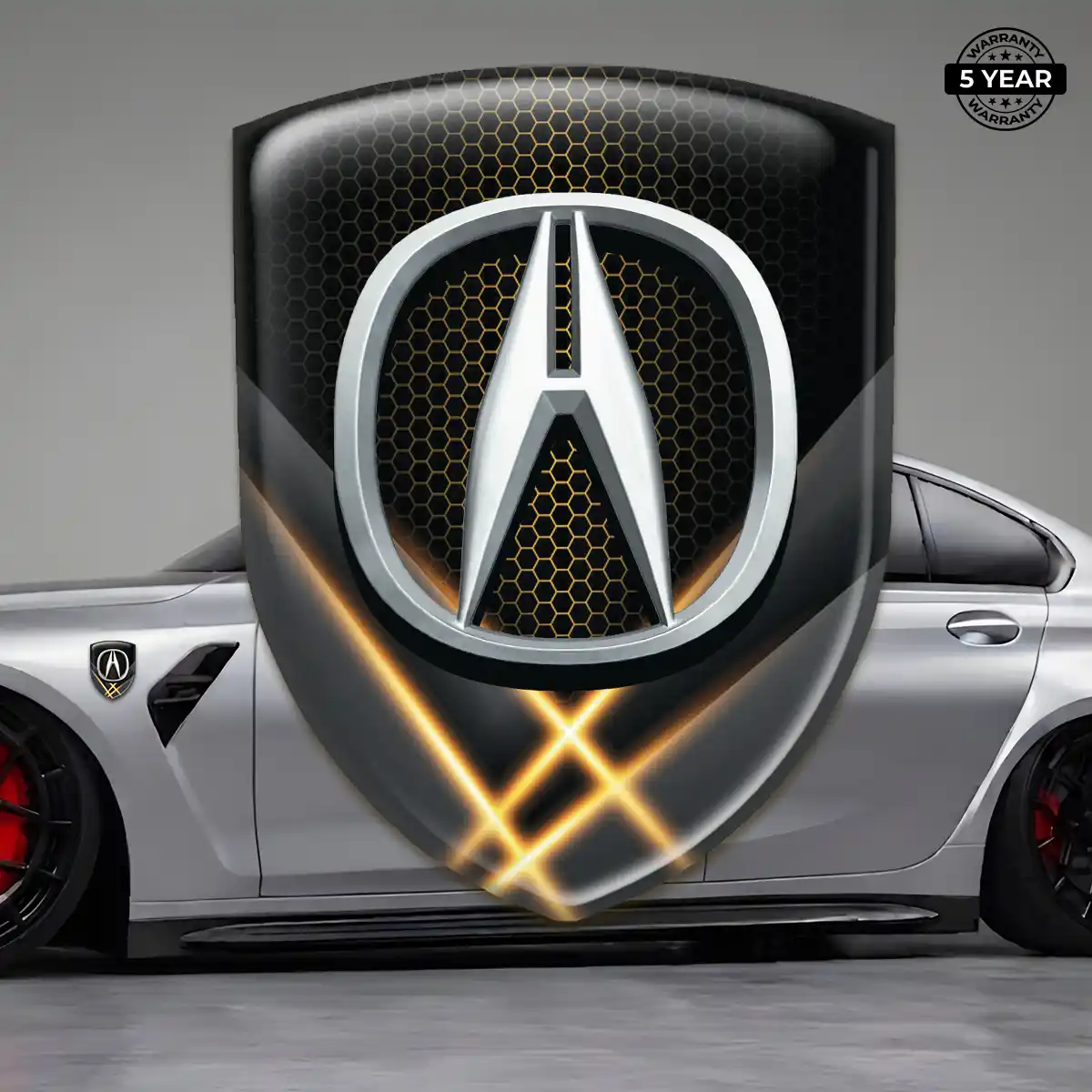Acura Resin Domed Sticker Signature Grade