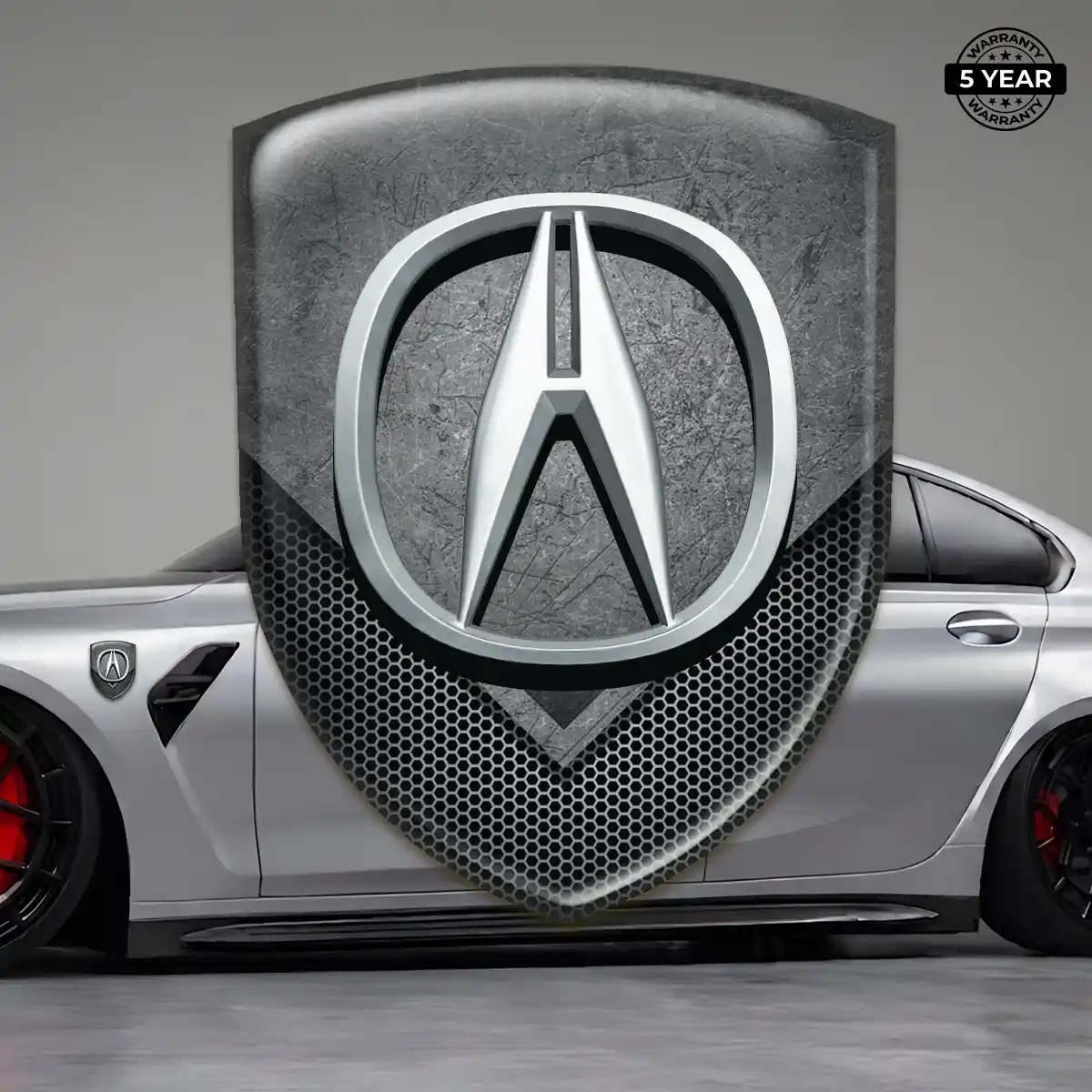 Acura Resin Domed Sticker Superior Craft