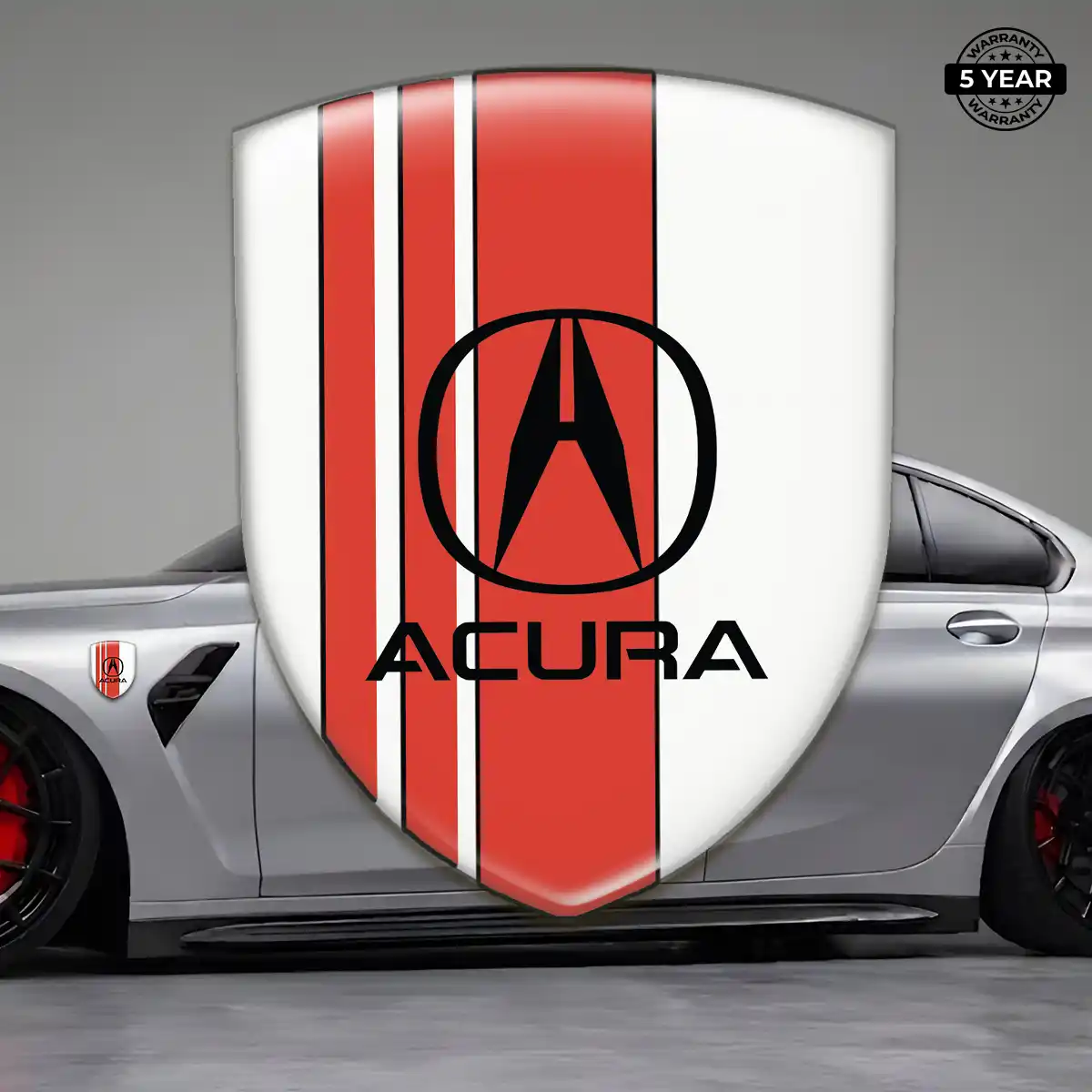 Acura Resin Emblem Sticker Deluxe Edition