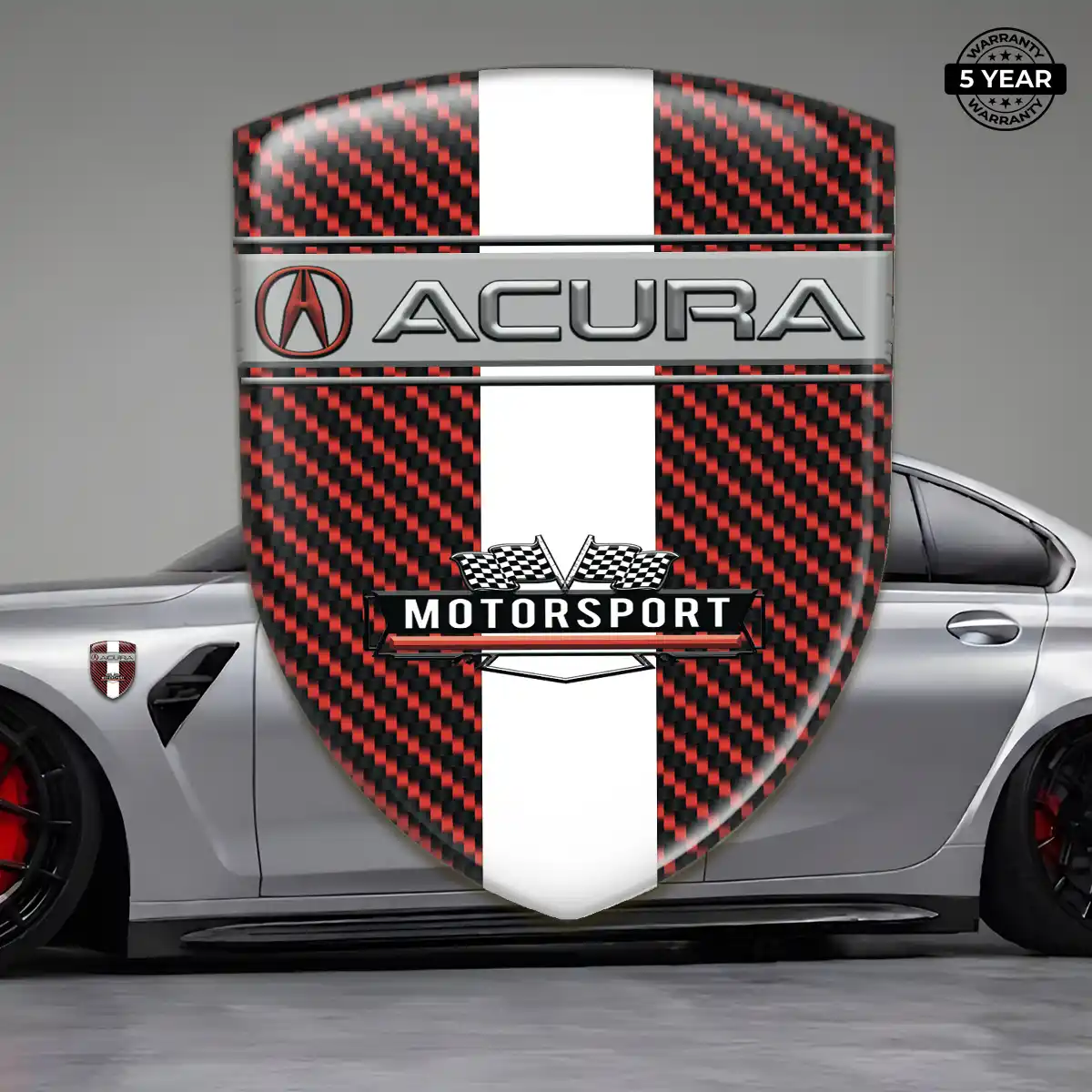 Acura Resin Emblem Sticker Elite Edition