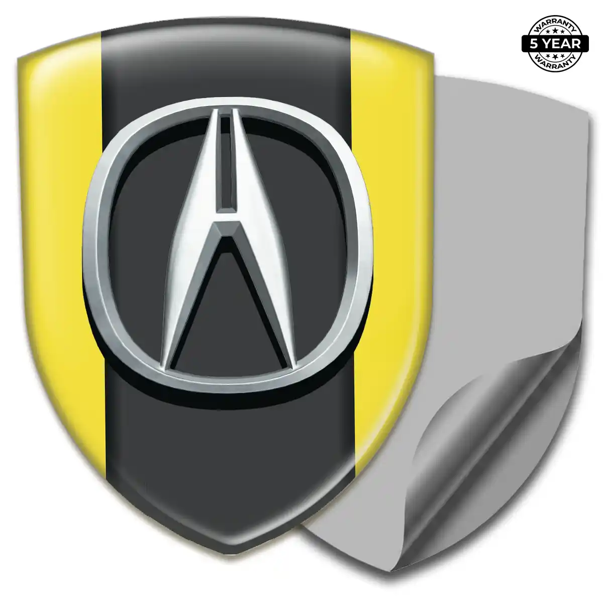 Acura Resin Emblem Sticker Elite Finish