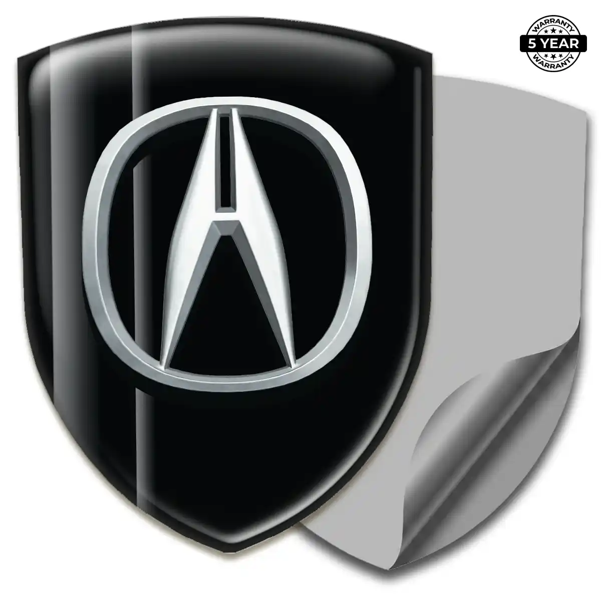 Acura Resin Emblem Sticker Prestige Line