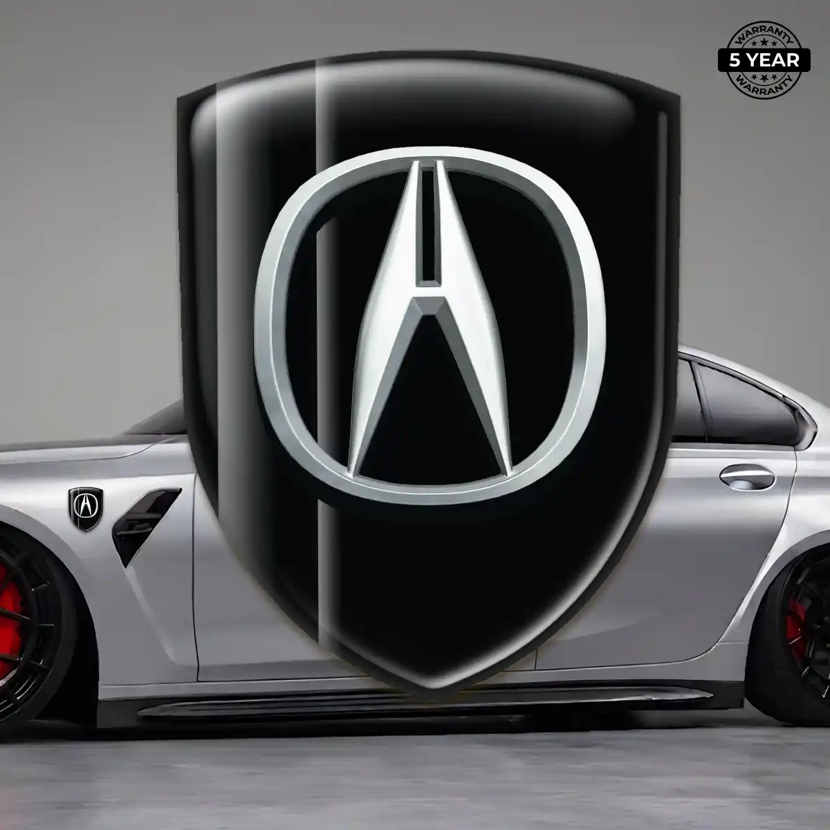 Acura Resin Emblem Sticker Prestige Line