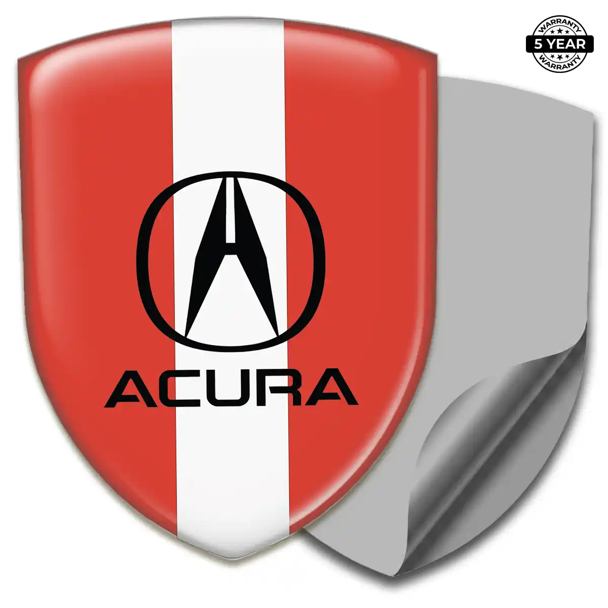 Acura Resin Emblem Sticker Signature Grade
