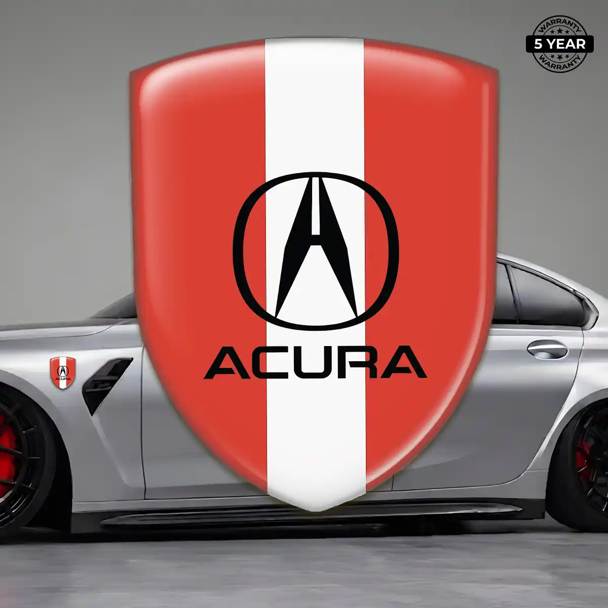 Acura Resin Emblem Sticker Signature Grade