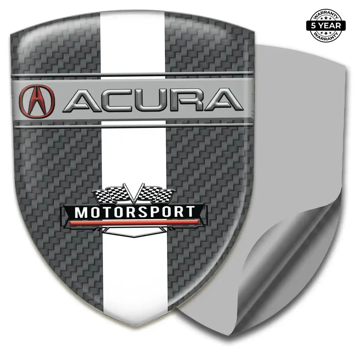 Acura Resin Emblem Sticker Superior Craft