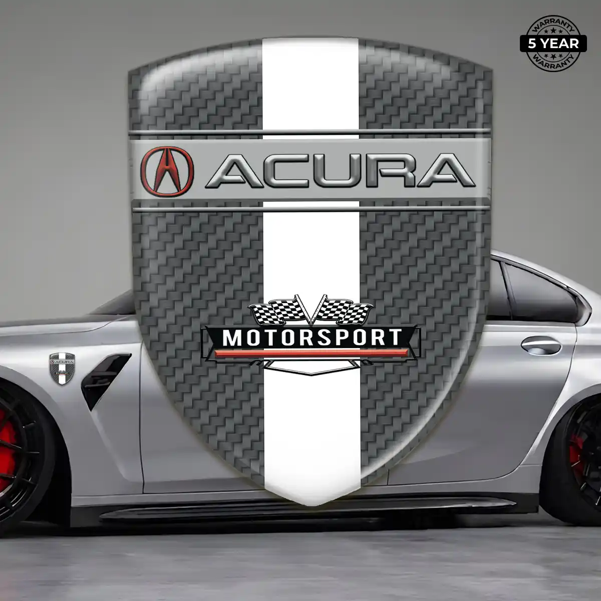 Acura Resin Emblem Sticker Superior Craft