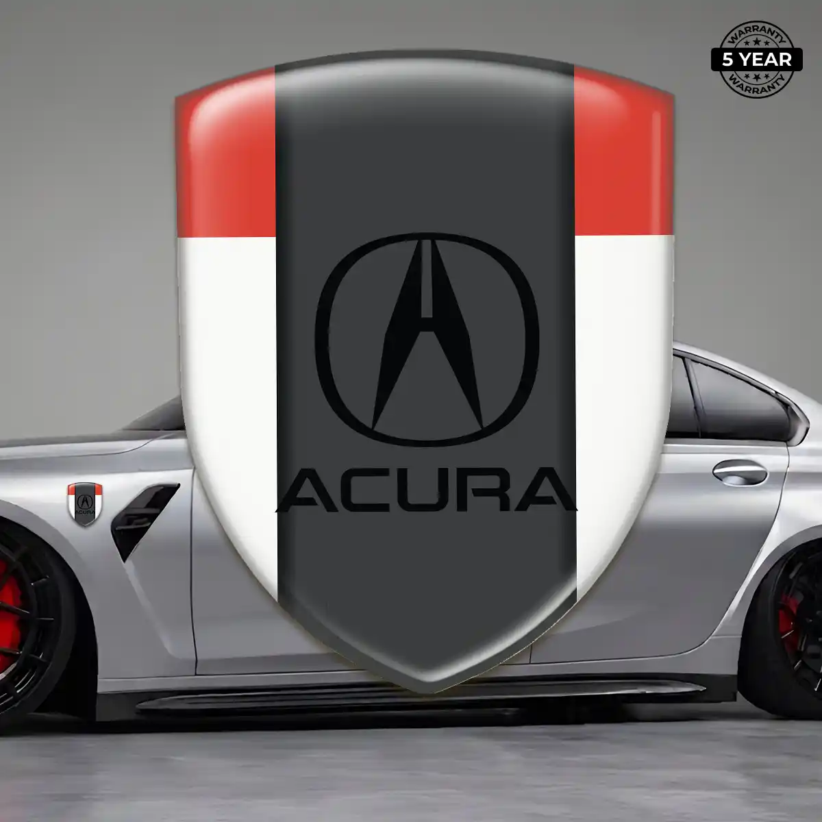 Acura Self Adhesive Emblem Sticker Deluxe Edition