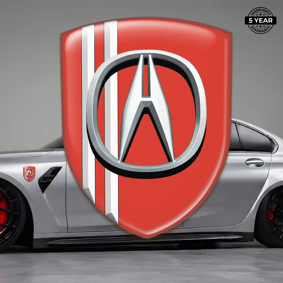 Acura Self Adhesive Emblem Sticker Elite Finish