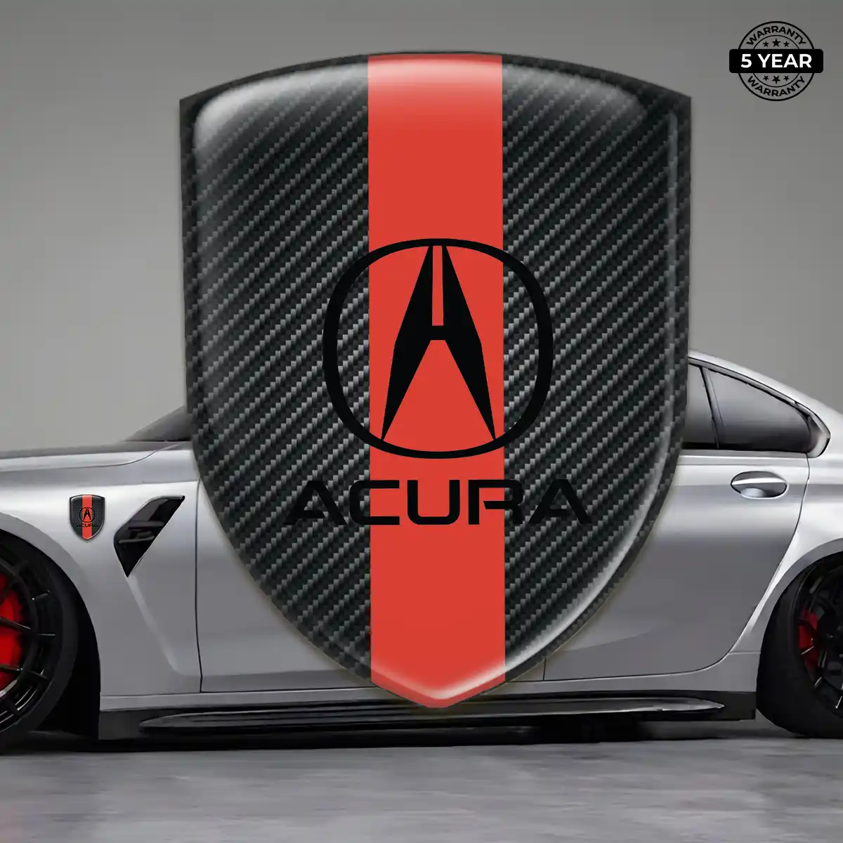Acura Self Adhesive Emblem Sticker Noble Edition