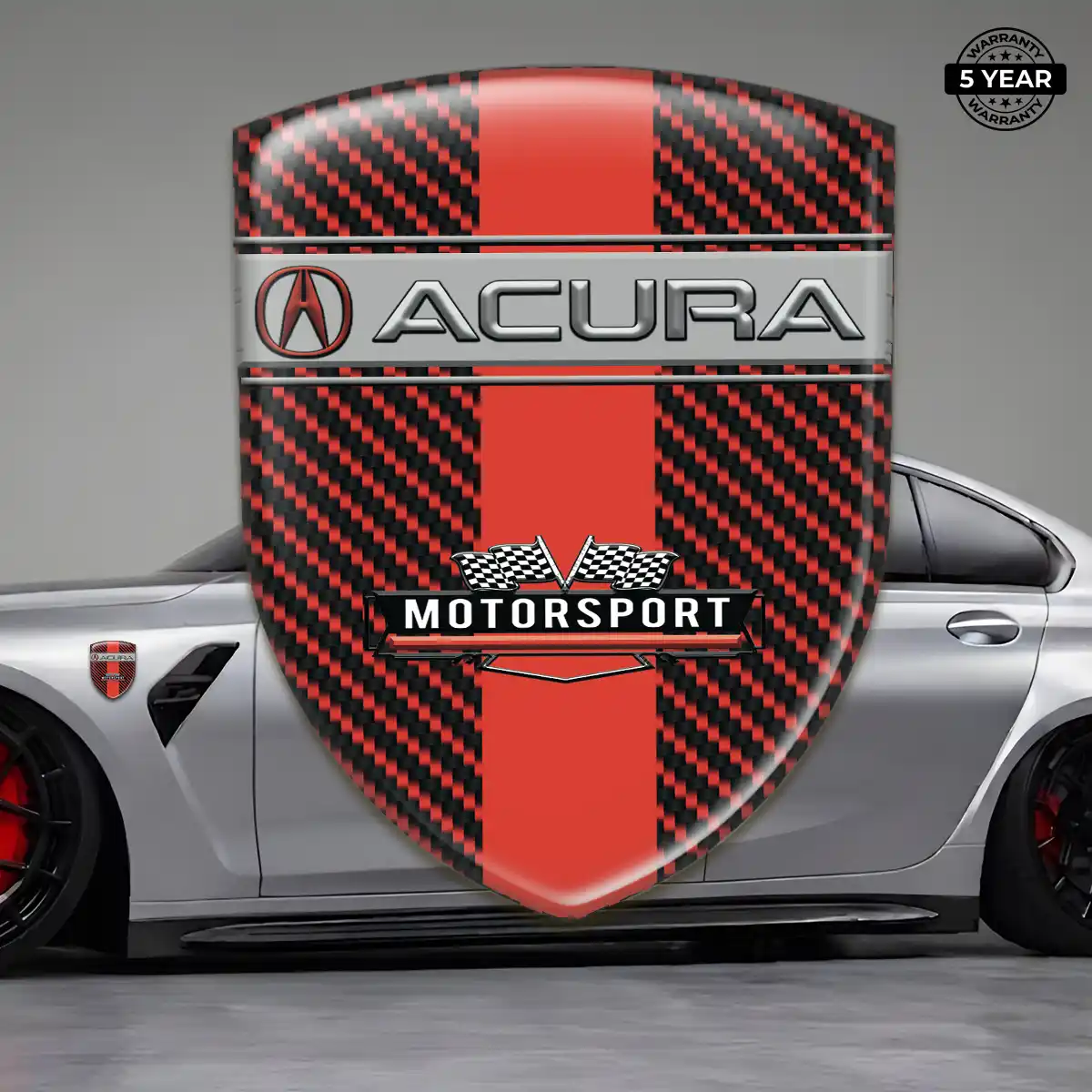 Acura Self Adhesive Emblem Sticker Prestige Line