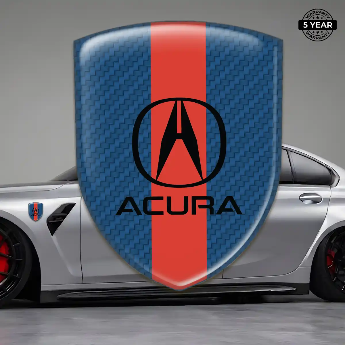Acura Self Adhesive Emblem Sticker Prime Quality