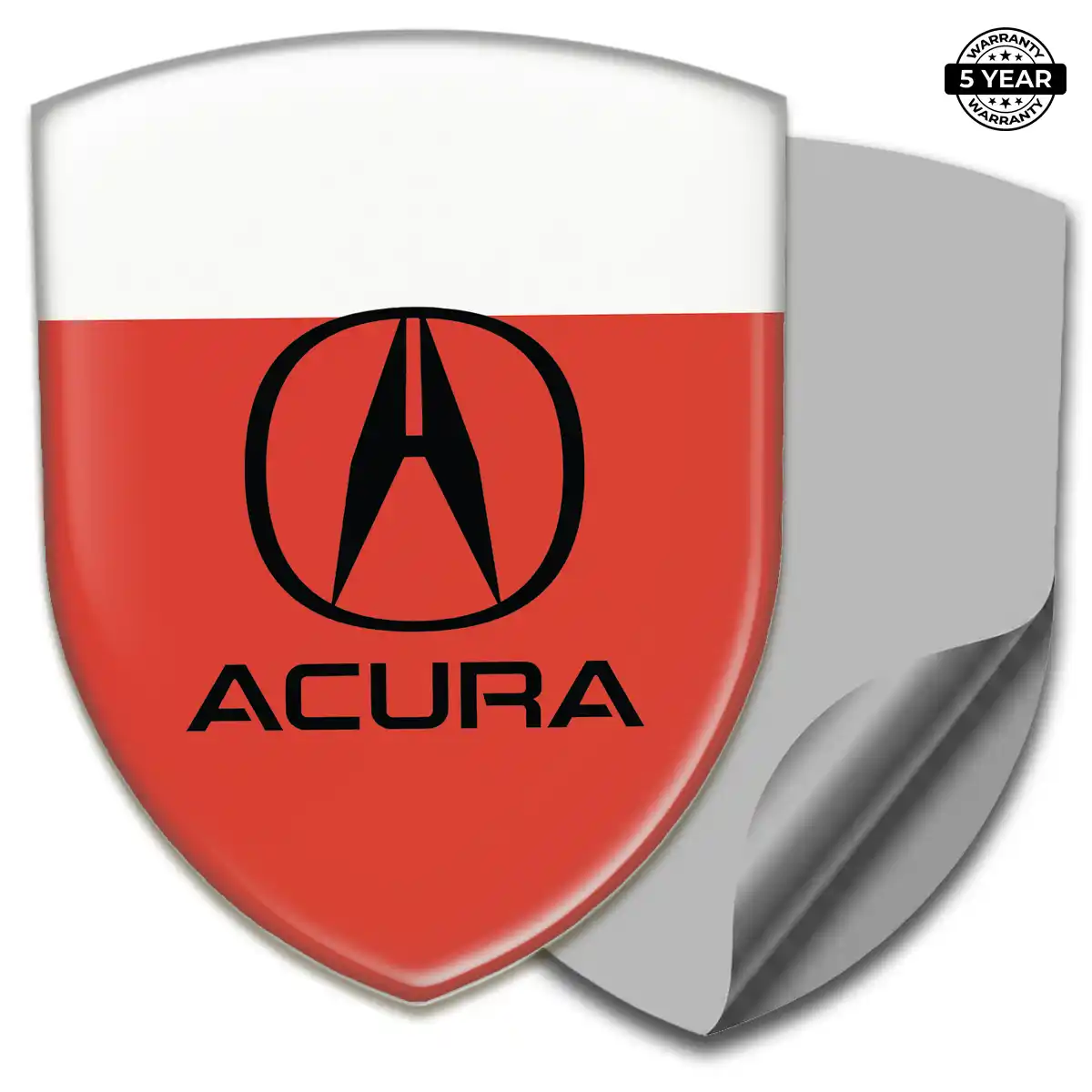 Acura Self Adhesive Emblem Sticker Sleek Style